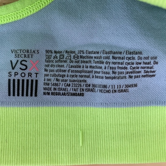 Victoria’s Secret | VSX Racerback Sports Bra | Size Medium - Picture 3 of 3